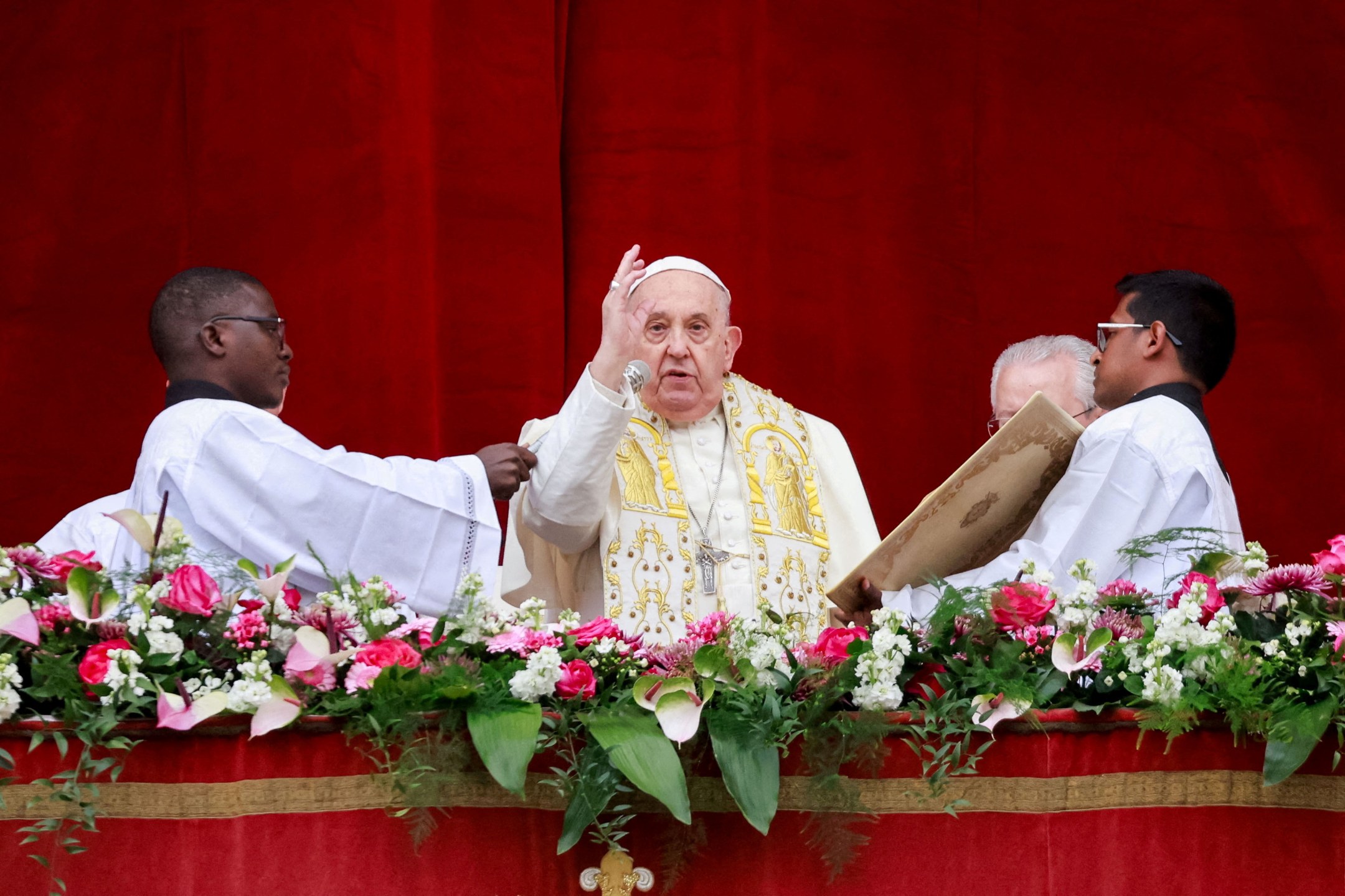 Papa Francisco no Vaticano durante Páscoa - 31/3/2024