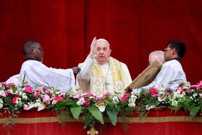 Papa Francisco no Vaticano durante Páscoa - 31/3/2024