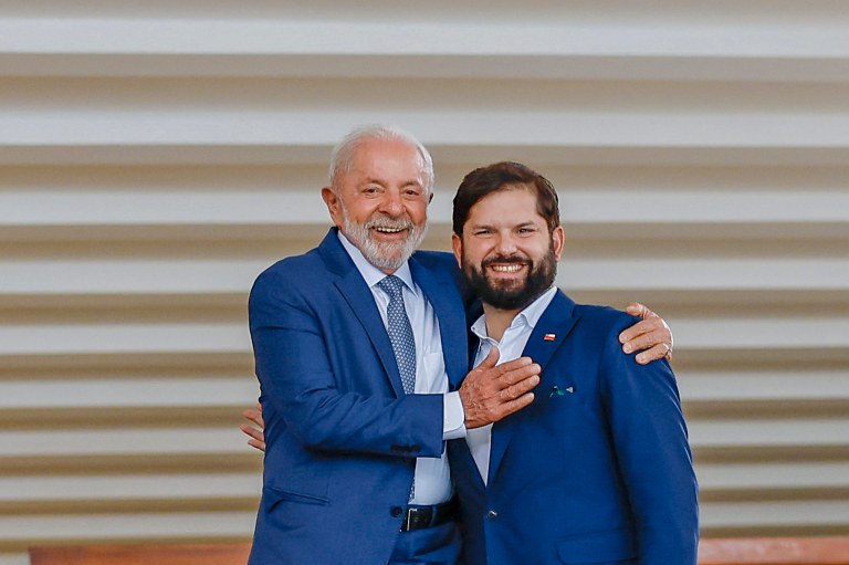 Almoço oferecido pelo Presidente da República e a Senhora Janja Lula da Silva ao Presidente da República do Chile, Gabriel Boric, em Brasília - 22/04/2025