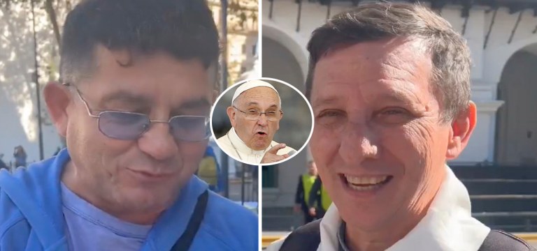 Dois argentinos e o Papa Francisco