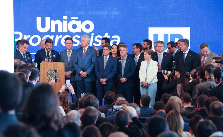 Anúncio da formação da Federação União Progressistas