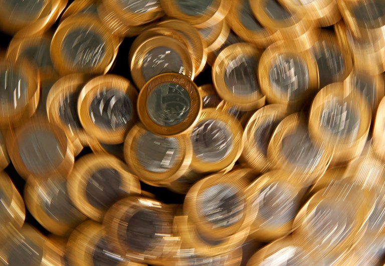 Moedas de reais - 15/10/2010