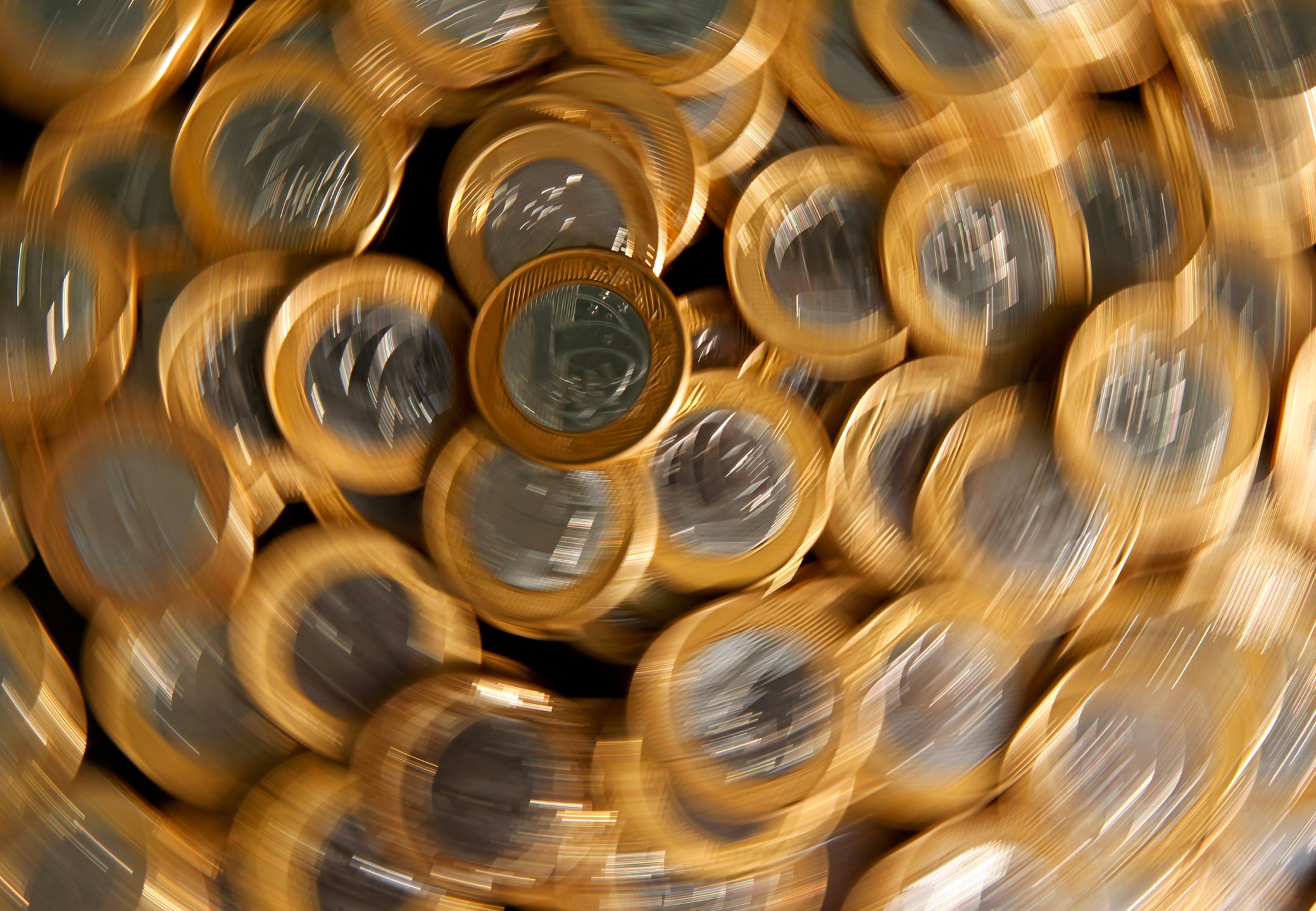 Moedas de reais - 15/10/2010