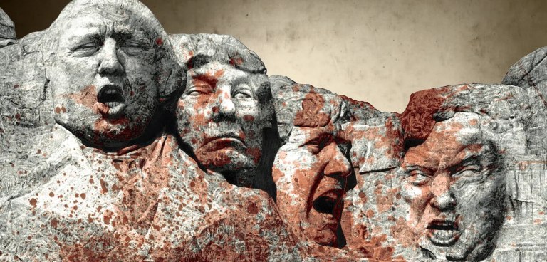 Trumplândia, EUA - Trumpland USA – arte de Mr. Fish