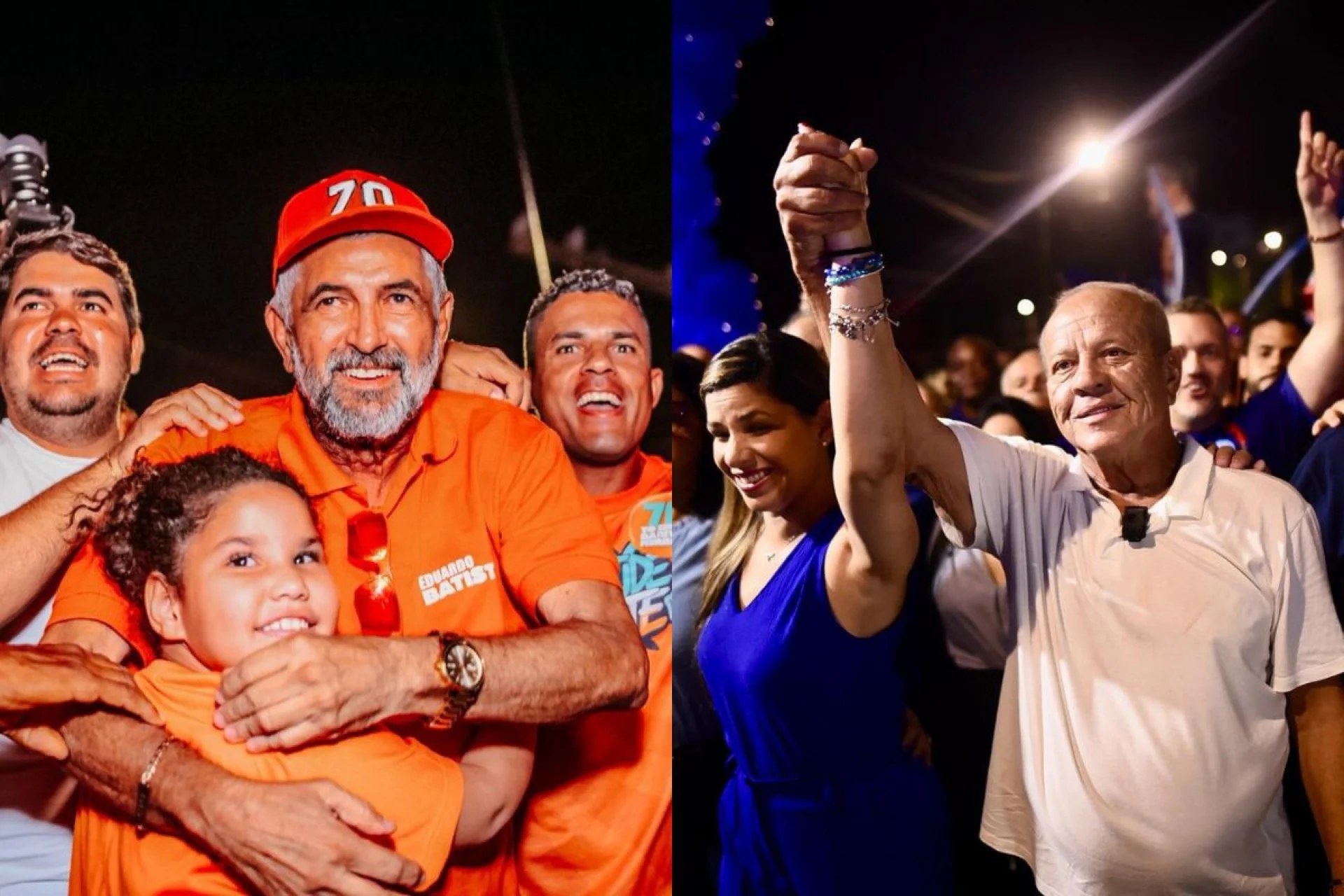 Eduardo Batista (Avante) e Marcílio Régio (PP) disputam eleição suplementar para prefeito de Goiana, neste domingo (4)