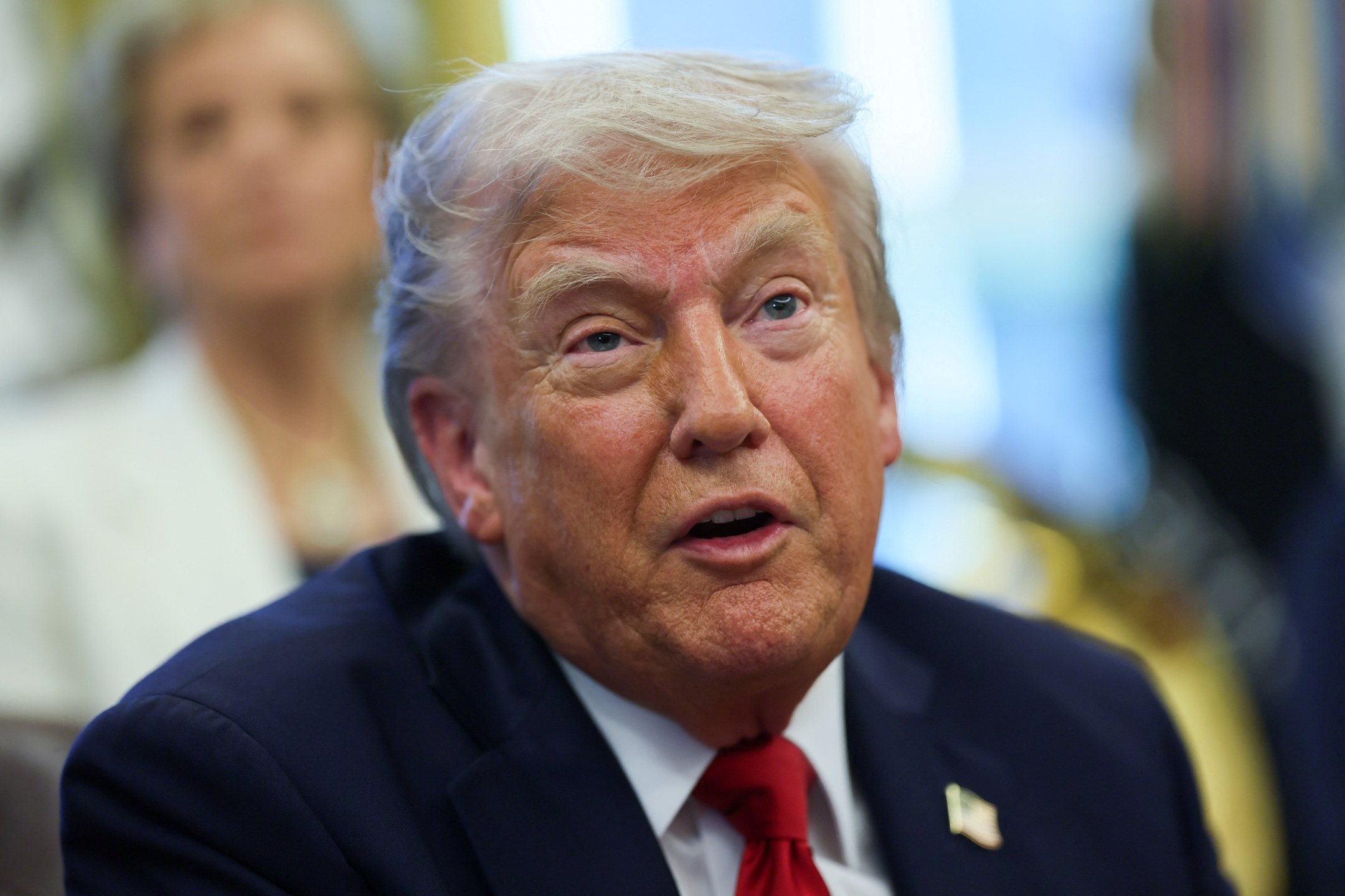 Presidente dos EUA, Donald Trump - 23/04/2025