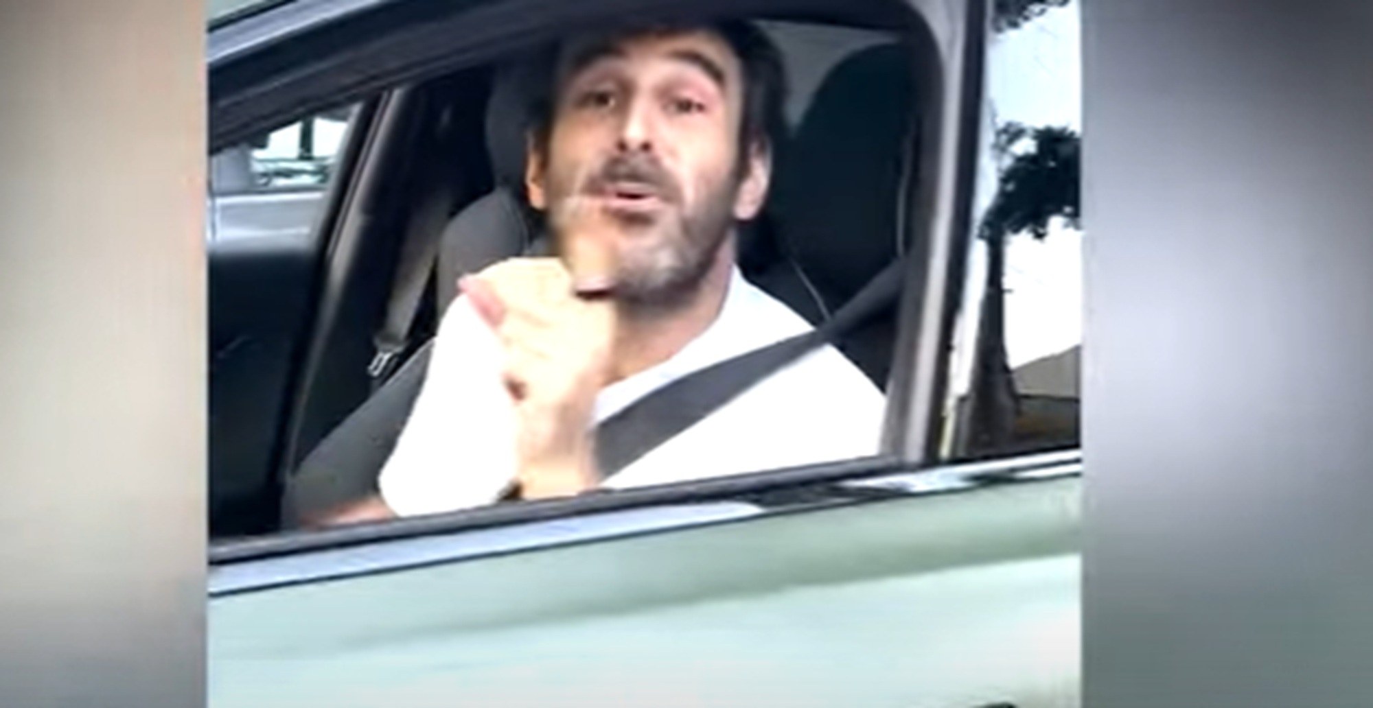 Homem estava em um carro de luxo