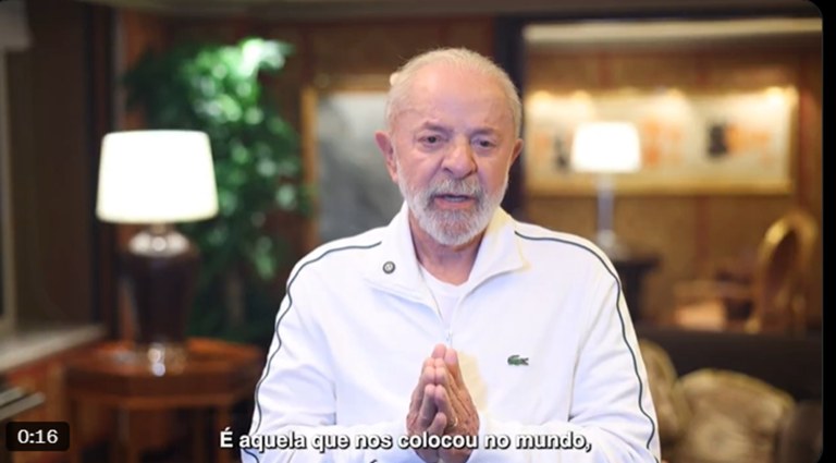 Mensagem de Lula para o dia das mães