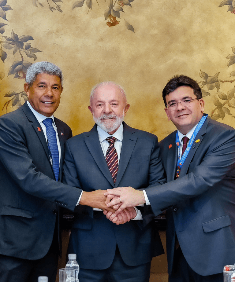 Jerônimo Rodrigues, Lula e Rafael Fonteles - 12/05/2025