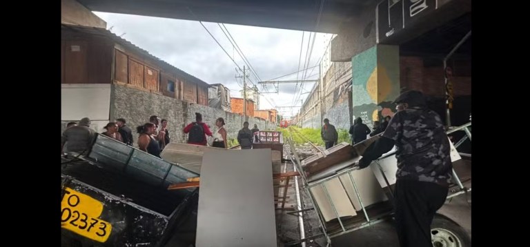 Ação policial na Favela do Moinho