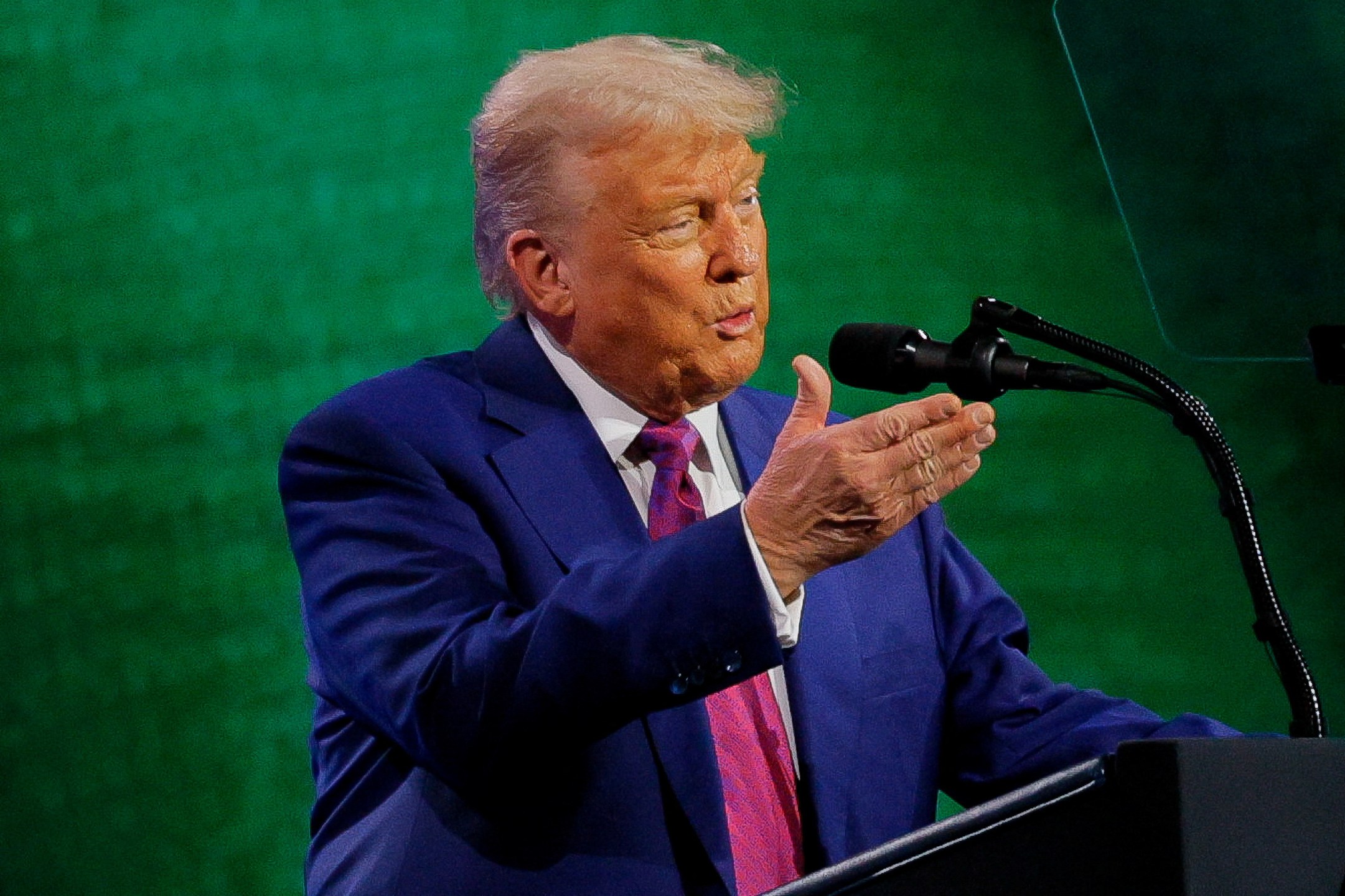 Trump discursa em fórum em Riad - 13/05/2025