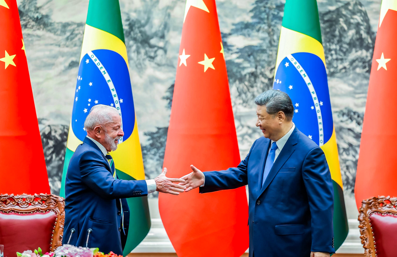 Lula e Xi Jinping - 13/05/2025