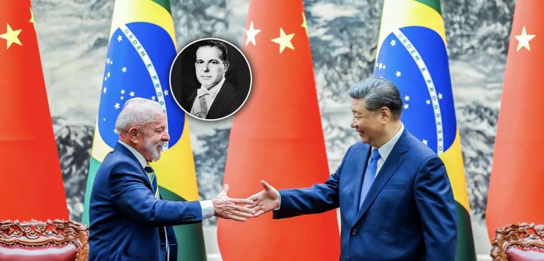 Lula, Xi Jinping e João Goulart