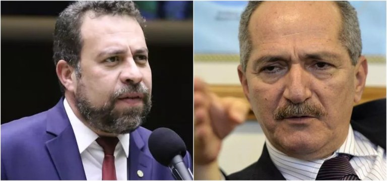 Guilherme Boulos e Aldo Rebelo