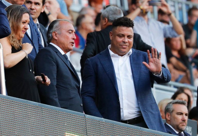 Ronaldo em jogo Barcelona x Real Valladolid - 28/8/2022