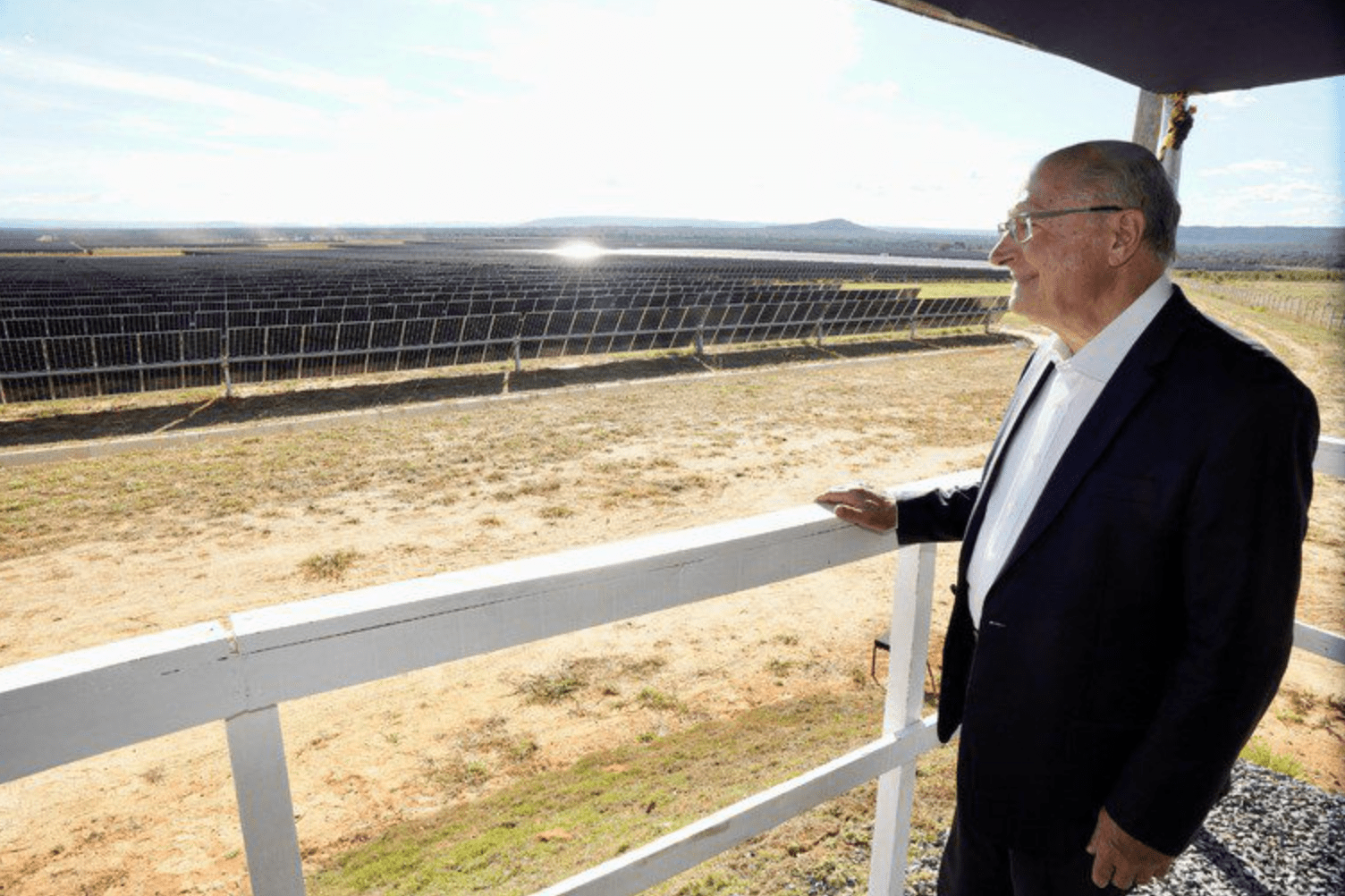 Alckmin inaugura parque solar em Minas
