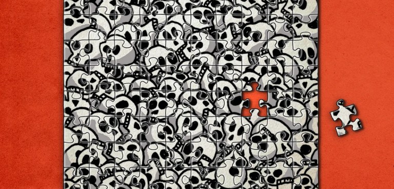 The Last Piece – A Última Peça – arte de Mr. Fish