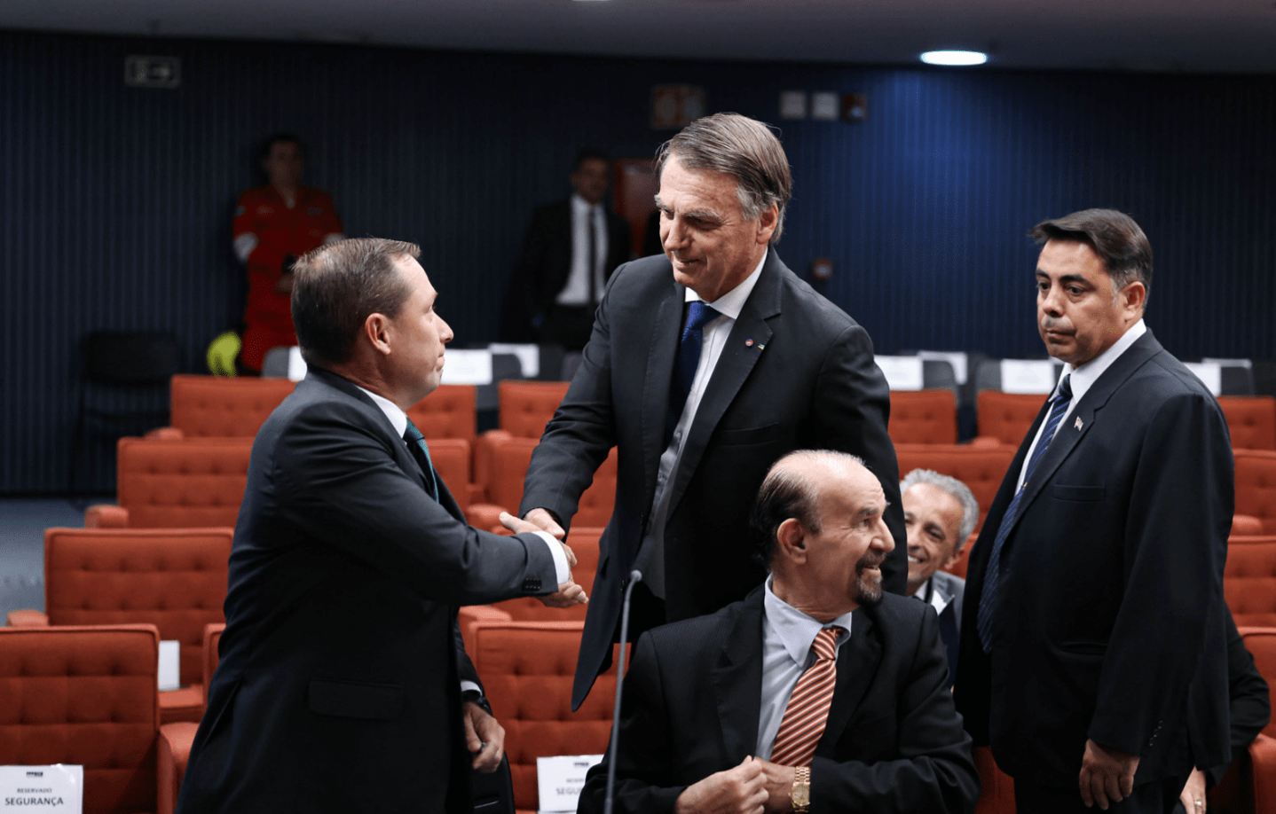 Mauro Cid e Jair Bolsonaro no STF - 09/06/2025