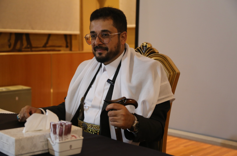 Embaixador do Iêmen no Irã, uma das principais lideranças dos Houthis, Ebrahim Al-Dailami concede entrevista a jornalistas brasileiros da mídia independente - Teerã, Irã - 07/06/2025