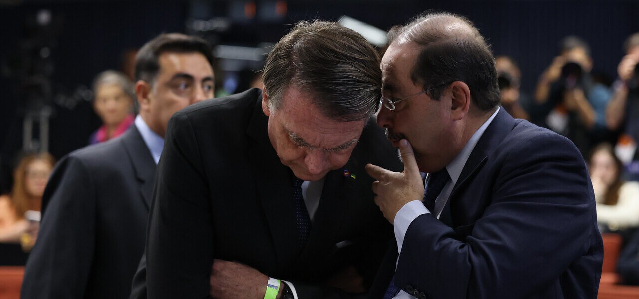 Jair Bolsonaro e Celso Vilardi