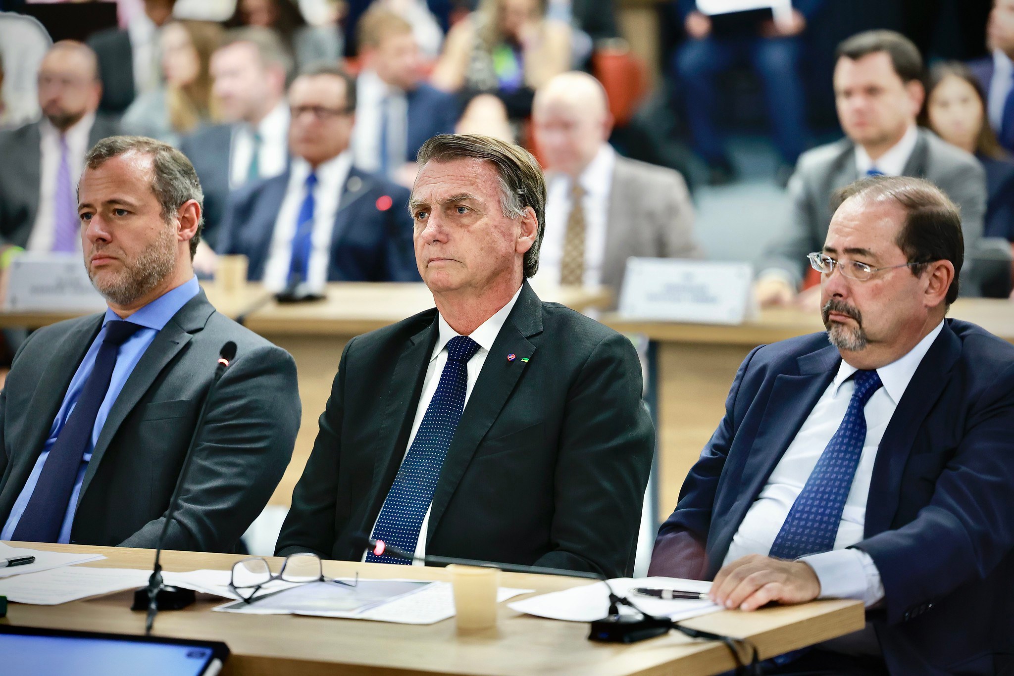 Interrogatório de Bolsonaro no âmbito da Ação Penal (AP) 2668, em Brasília - 10/06/2025