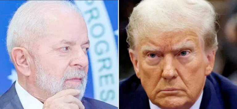 Lula e Donald Trump