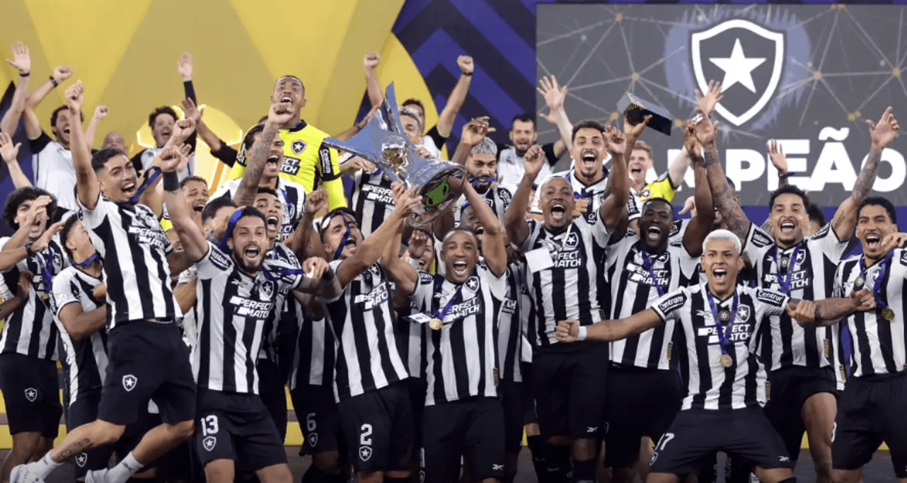 O time do Botafogo campeão brasileiro de 2024