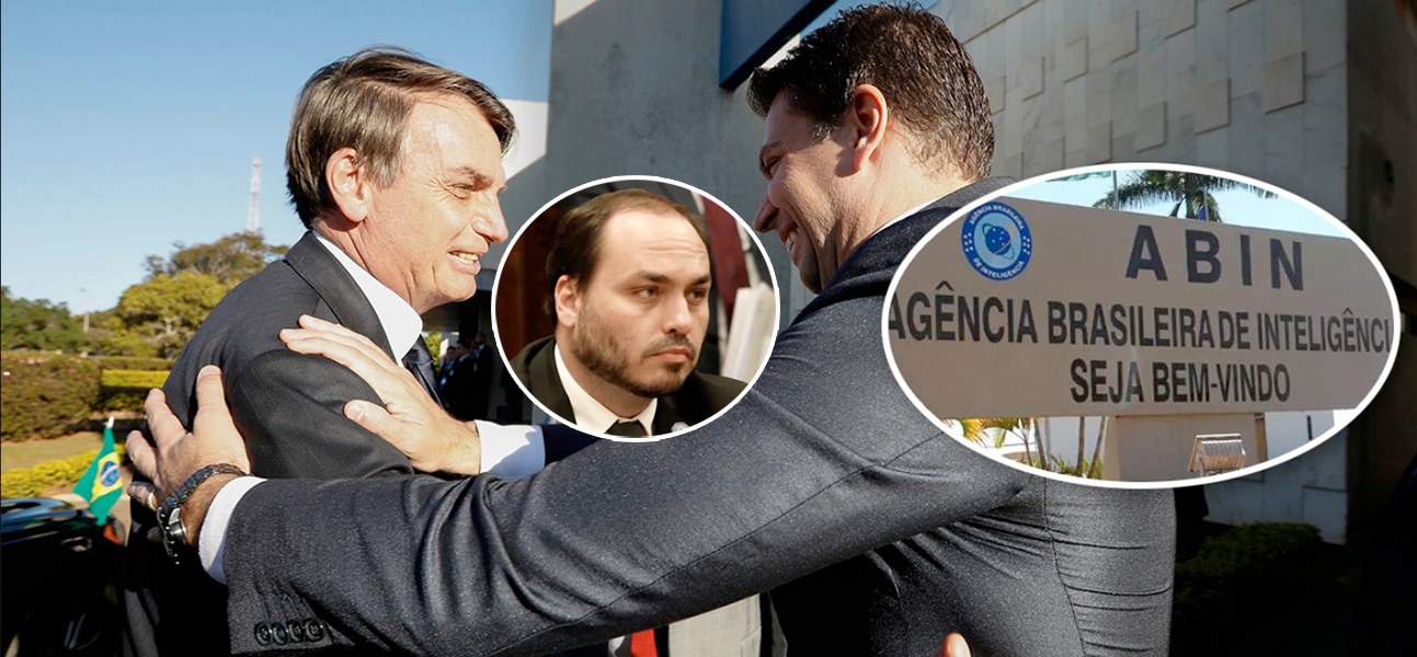Jair, Carlos Bolsonaro, Alexandre Ramagem e a Abin