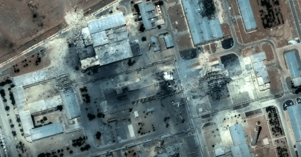 Instalação nuclear, Irã Foto de Satélite/ EBC