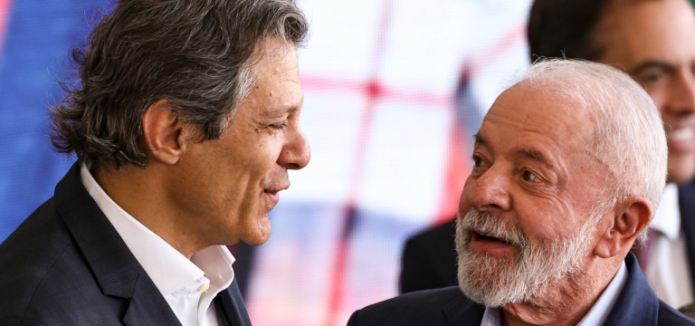 Fernando Haddad e Lula