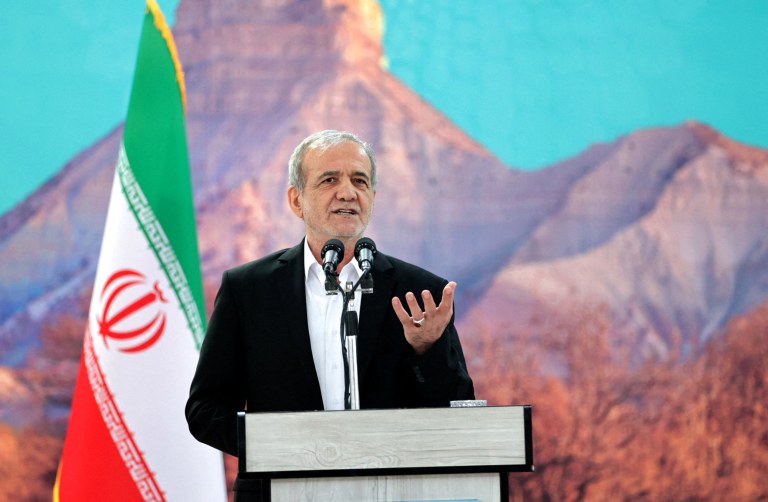 Presidente iraniano, Masoud Pezeshkian
12/06/2025