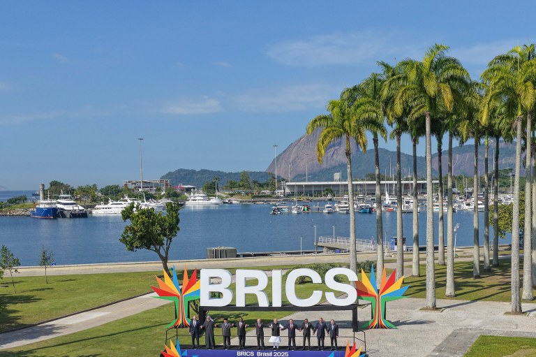 Líderes do BRICS no Rio de Janeiro