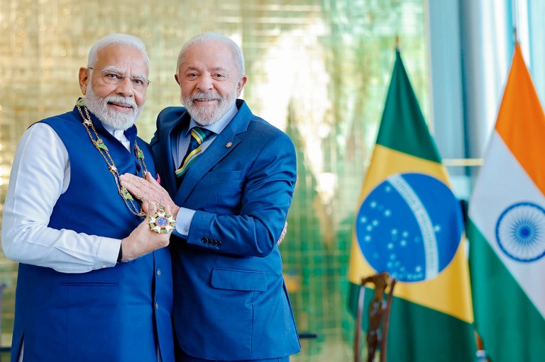 Lula e Modi - 08/07/2025
