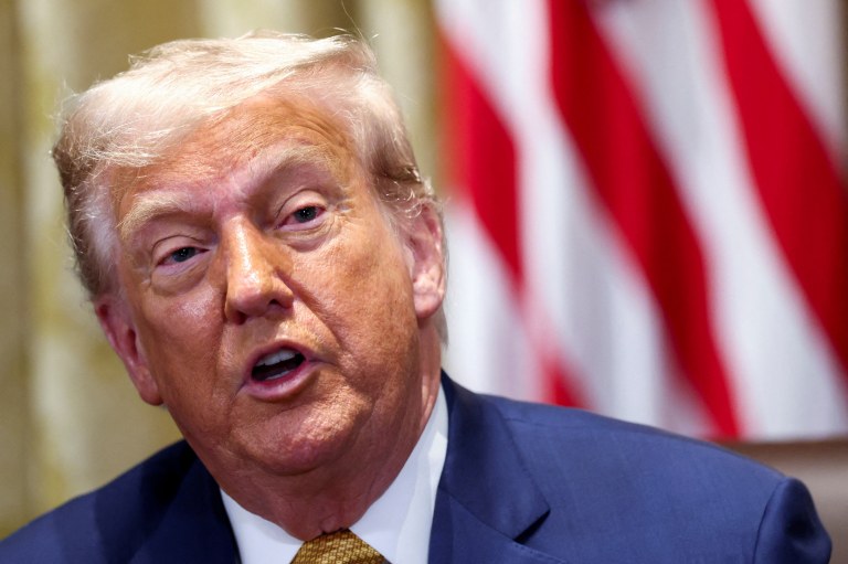 Presidente dos Estados Unidos, Donald Trump - 08/07/2025