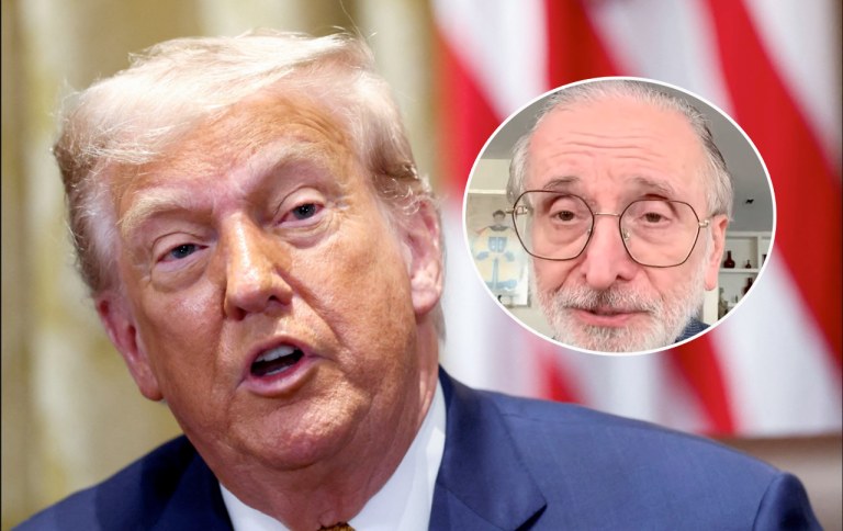 Donald Trump (mais destaque) e Roberto Abdenur