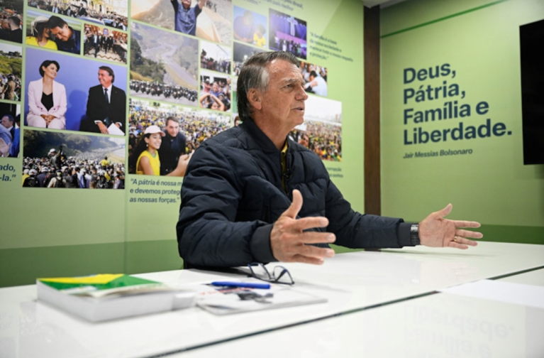 Bolsonaro em Brasília, 18 de julho de 2025