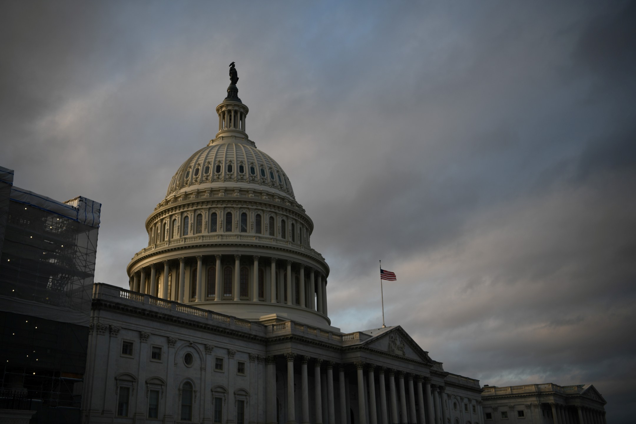 Vista do Capitólio em Washington