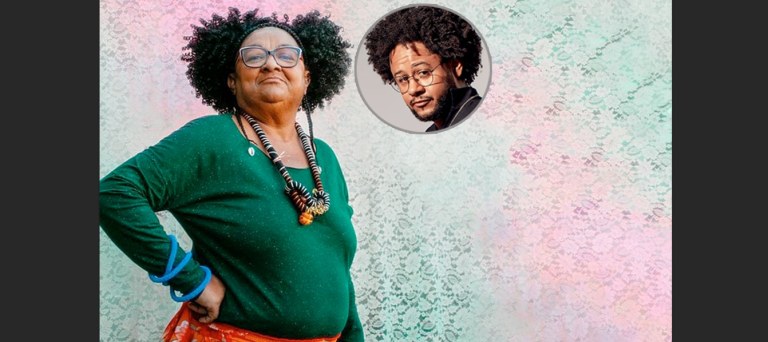 Jacira Roque de Oliveira e Emicida