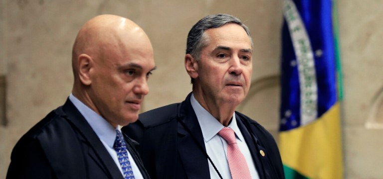 Alexandre de Moraes e Luís Roberto Barroso