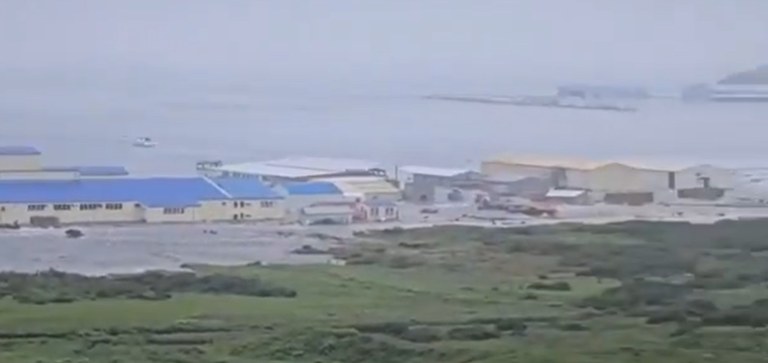 O terremoto representou uma séria provação para os moradores de Kamchatka