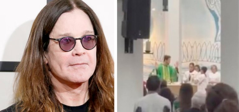 Ozzy Osbourne e uma missa no estado de Minas Gerais