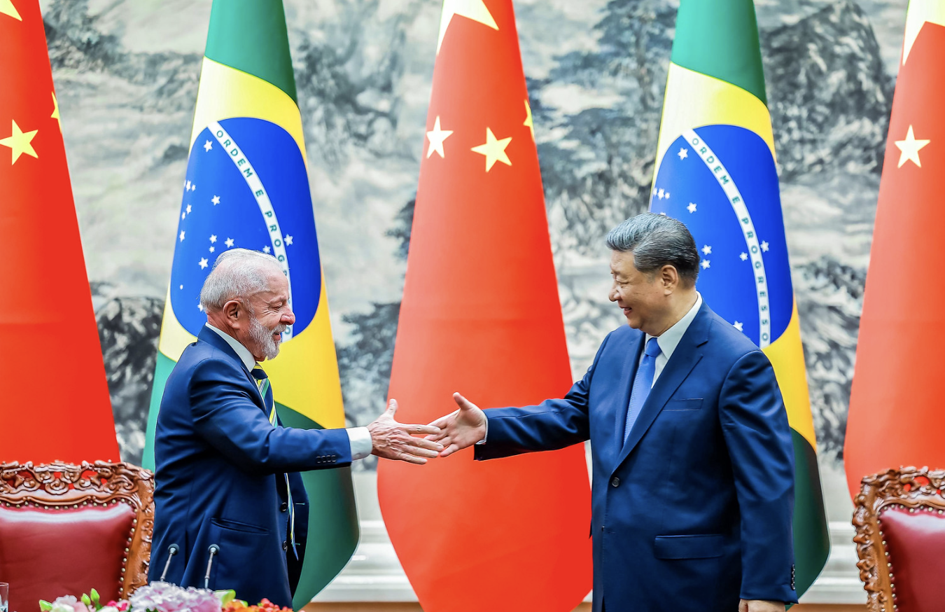 Lula e Xi Jinping em Pequim - 13/05/2025