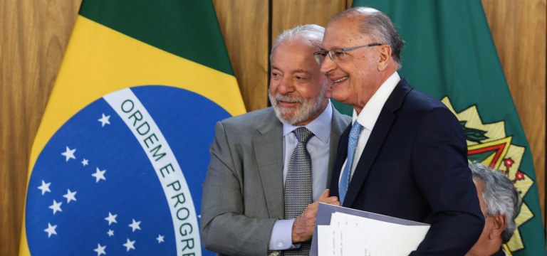 Lula e Geraldo Alckmin