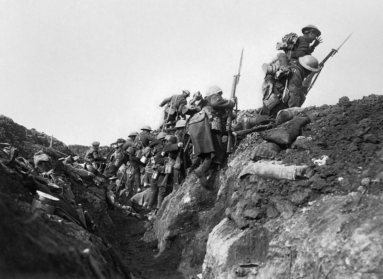 Trincheira na Primeira Guerra Mundial