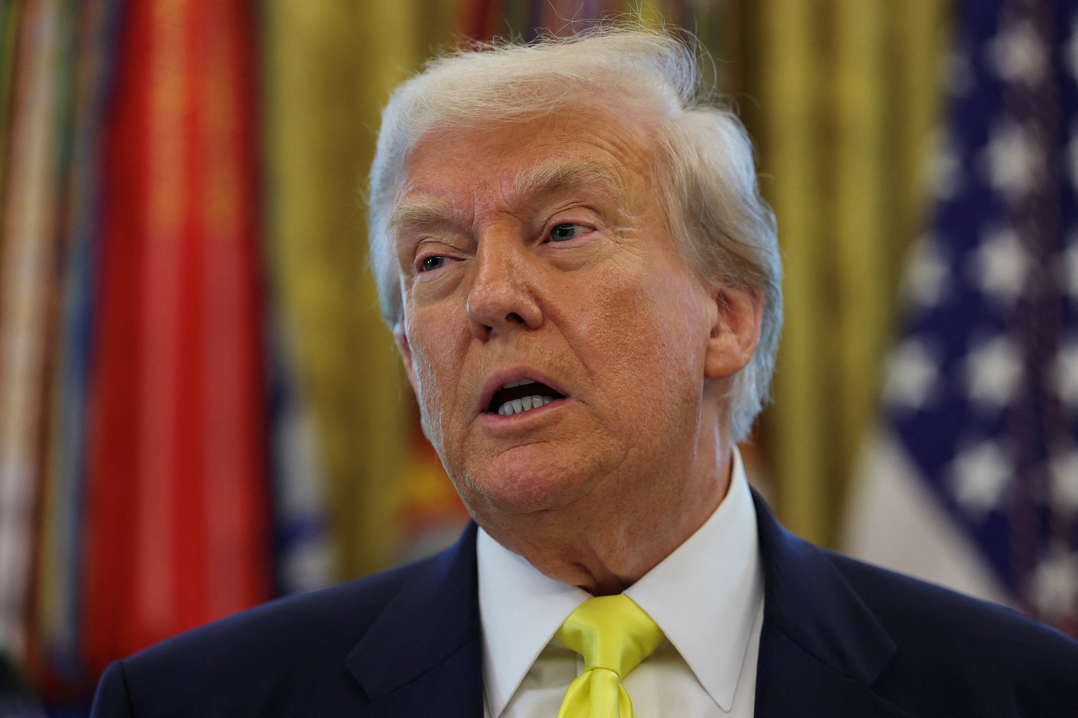 O presidente dos EUA, Donald Trump - 07/08/2025