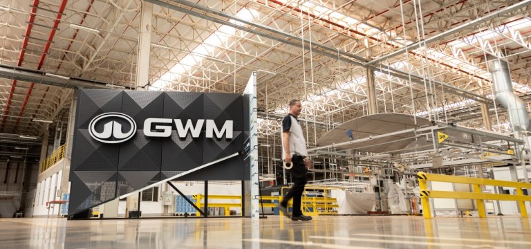 Fábrica da GWM em Iracemápolis
