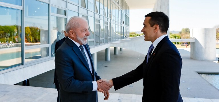 Lula e Daniel Noboa