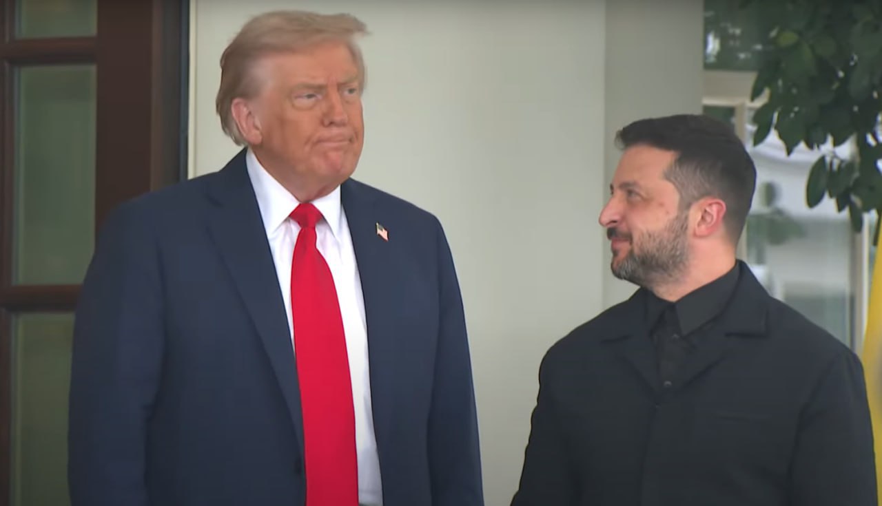 Donald Trump e Volodymyr Zelensky - 18/08/2025