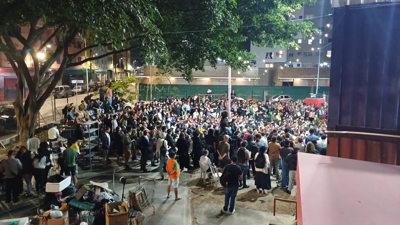 Ato em São Paulo