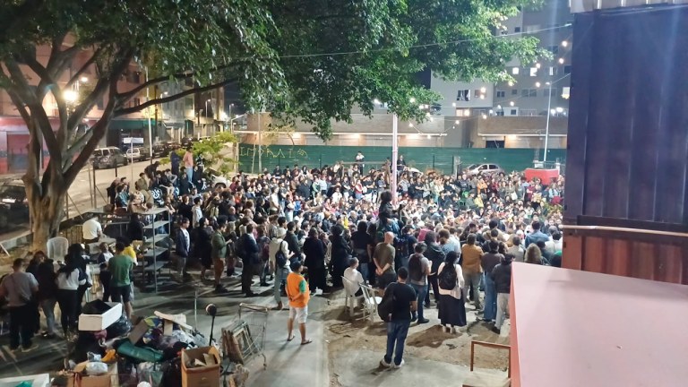 Ato em São Paulo